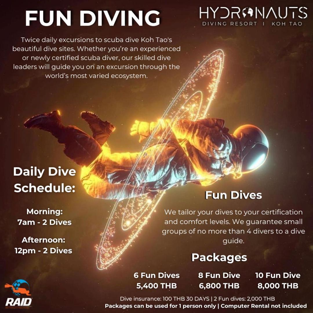 Hydronauts Diving Resort - Tau-sziget Kültér fotó